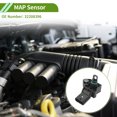 thumbnail image 2 of Sensor de Presión Absoluta del Colector MAP Único para VOLVO XC40 2018-2023 No.32208396 1 Pc, 2 of 6