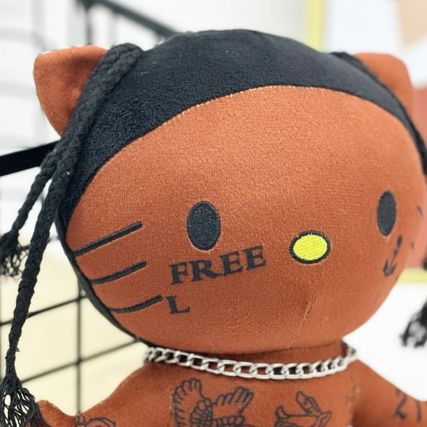 Travis Scott-muñeco de peluche de Anime para niños, juguete de