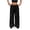 Black, variant on Casual Pants For Women Womens Pants Fashionable And Casual Solid Color Sequin And Dance High Waist Straight Wide Leg Trousers