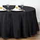 thumbnail image 2 of Mantel BalsaCircle de Halloween, redondo, lavable, decorativo, de poliéster, color liso, negro, de 132", 2 of 6
