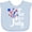 AE-Light Blue, variant on Inktastic My 1st 4th of July Fireworks Boys or Girls Baby Bib