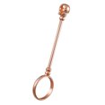 thumbnail image 1 of Toystoory Clip de anillo Manos libres Soporte de anillo universal Ajustable Latón Mano Joyería Clip Decoración encendedores oro rosa 17 mm Toystoory HA003795-04, 1 of 1