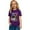 Purple, variant on Gaexia 100 Days of Shirts 10-12 Casual Summer Tops Short Sleeve T Shirt Top Kids Baggy Back To Outfits Graduation Summer Blouse for Girls