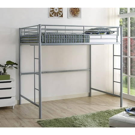 Walker Edison Full Metal Loft Bed, Multiple Colors  Walmart.com