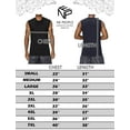 thumbnail image 4 of J. METHOD Men's Premium Basic Casual Muscle Tank Top Sleeveless Crewneck Active Workout T Shirts NEMT107 3 PC Black L, 4 of 4