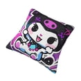 thumbnail image 3 of Kuromi and My Melody Throw Pillow Cover Decoration Pillow Case Cushion for Home Sofa Couch 18"x18", 3 of 8