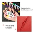 thumbnail image 6 of KISSIO Lipstick Set 12 Colors,Mini Matte Lipstick,Lip Capsules,Waterproof Long Lasting Mini Capsules Lipstick,2.33 Oz, 6 of 6