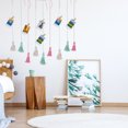 thumbnail image 4 of CTIRCHIU 1 Set Boho Wall Decor Wood Photo Display Board With Clips For Homeowners, 4 of 8
