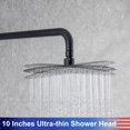 thumbnail image 3 of Rainlex One-Handle 1-Spray Matte Black Bathtub Shower Faucet, 3 of 9