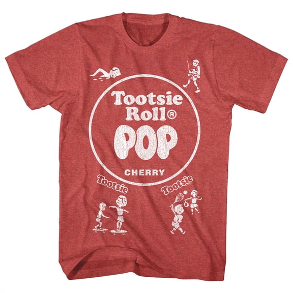 Tootsie Roll Brands Popwrap Adult Short Sleeve T Shirt