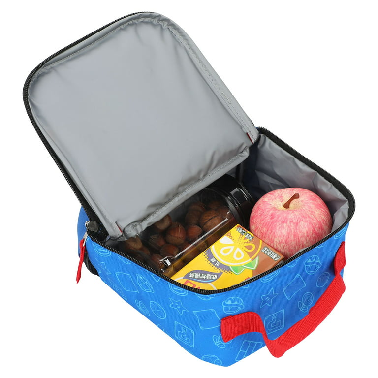 Super Mario Bros. Square Double Compartment Insulated Lunch Box