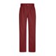 thumbnail image 5 of Ceisia Men's Solid Color Cotton-Linen-Like Double Pleated Casual Pants, Loose Straight Leg Trousers for Men Wine M Gifts, 5 of 6