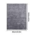 thumbnail image 6 of Banghong Short Pile Washable Very Soft Rug for Living Room Dining Room and Children's Room Flat Pile Plain Cream, 6 of 6