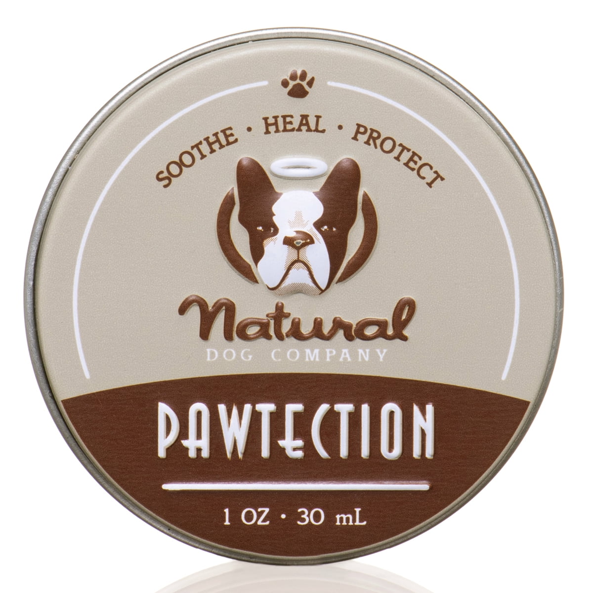 Natural Dog Company PawTection Dog Paw Protects Dog Paws from Heat, Salt, Snow, Prevents Paw
