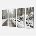 thumbnail image 2 of Snow Storm at Piornedo Spain - Large Landscape Canvas Art, 2 of 3