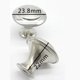 thumbnail image 2 of CRAFTHROU 25Ud Pomos Redondos De Inoxidable Para Muebles Y Gabinetes Sostenidos Con Tornillos, 2 of 8