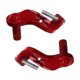 thumbnail image 2 of 2 pasadores de bisagra para puerta de poste en T de hierro para colgar una puerta de un poste en T de metal, fáciles de instalar Rojo, 2 of 9