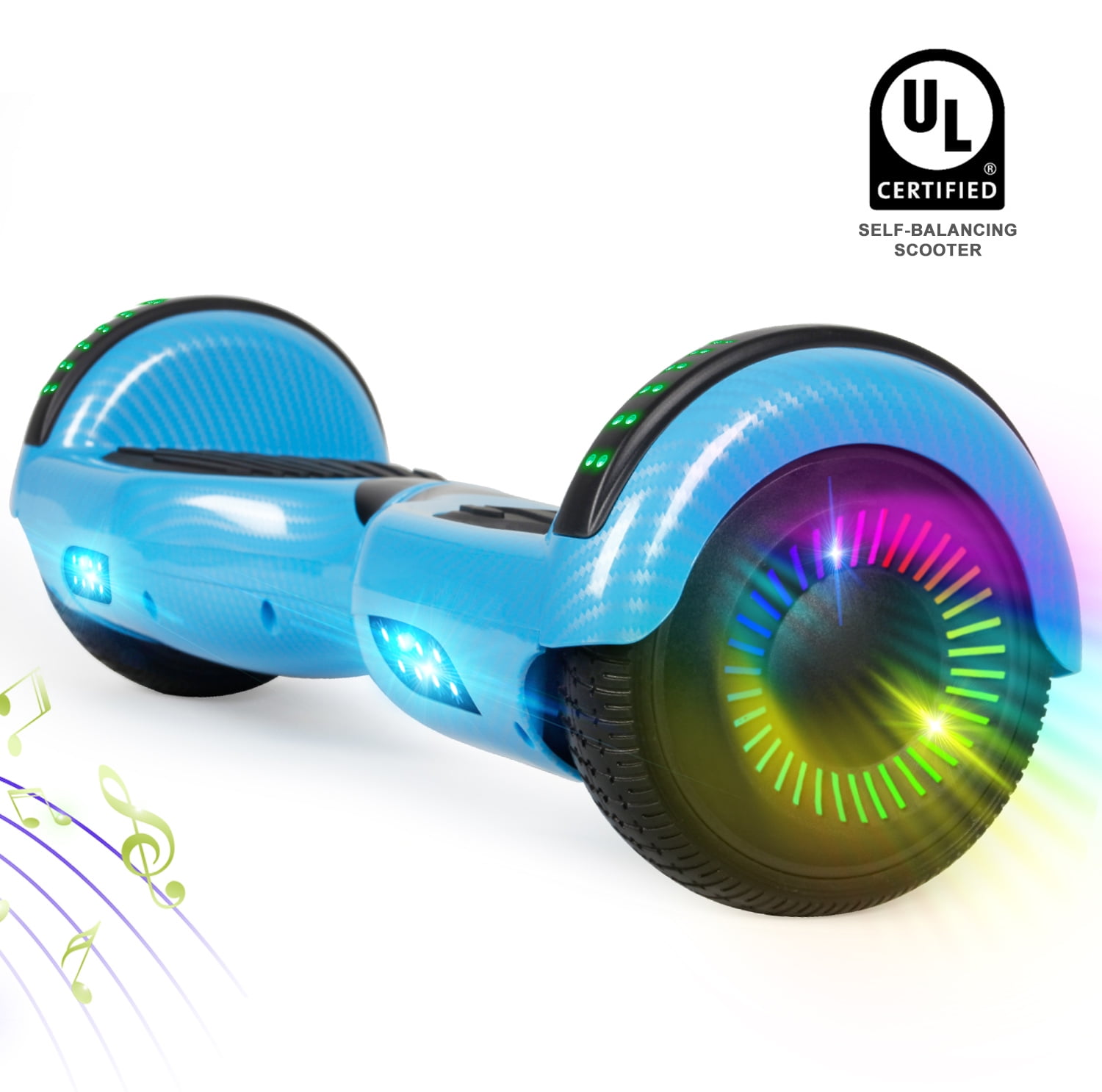 Hovsco 6.5" TwoWheel Self Balancing Hoverboard with Bluetooth Speaker