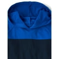 thumbnail image 2 of The Children's Place Boys Long Sleeve Colorblock Hooded Top, Sizes XS-XXL, 2 of 3