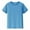 Sky Blue, variant on ZHUASHUM T Shirts For Kid Boys Girls Short Sleeve Plain Tops Spring And Summer Solid Color Tees Toddler Children Crew Neck T Shirt,9-10 Years Ag