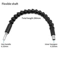 thumbnail image 2 of ruzhgo 15pcs Impact Grade Driver Socket Adapter Extension Set with 105 Degree Right Angle Screwdriver Soft Shaft Screwdriver Bits Set, 2 of 6