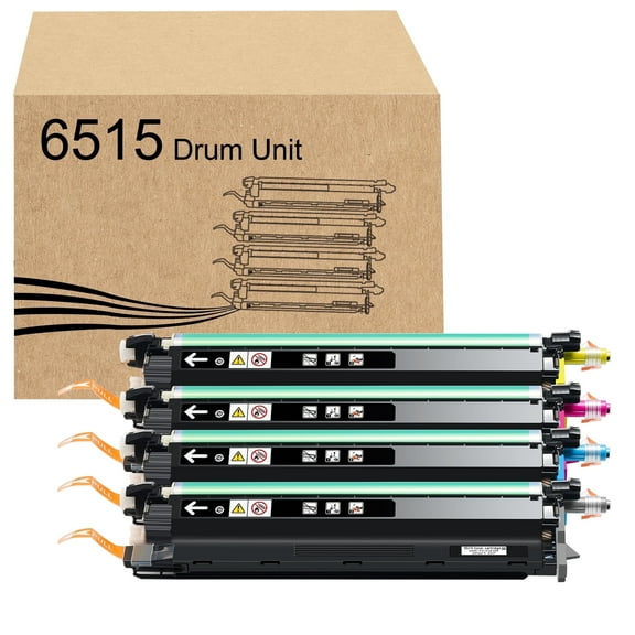 6510 6515 Drum Unit Replacement for Xerox workcentre 6515 drum Phaser 6510 Drum Cartridge 108R01417 108R01418 108R01419 108R01420 Printer(4 Pack)