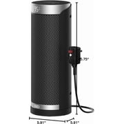 Dreo Space Heater for Bathroom and Indoor, 70°Oscillating, 5 Modes, Remote for Home Bedroom, 12H Timer, with ALCI Safety Plug
