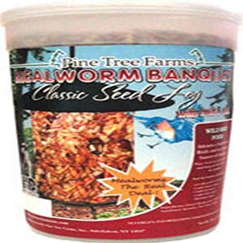 Pine Tree Farms Mealworm Banquet Classique Journal de Graines 28 oz