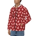 thumbnail image 3 of Naloa Gnomes Holding Hearts Men’s Hoodies, Zip up Hoodie, Sweatshirts,Hoodies for Men Sizes S-3XL-X-Large, 3 of 5