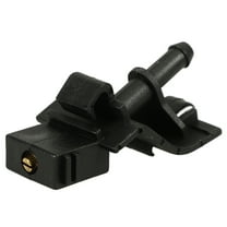 Water Spray Nozzle Focus Windshield Wiper Fluid Cap Wipers Black