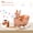 Multi Wood, variant on XIZE Plush Rocking Horse Pony Animal Toy, Soft Rocker for family