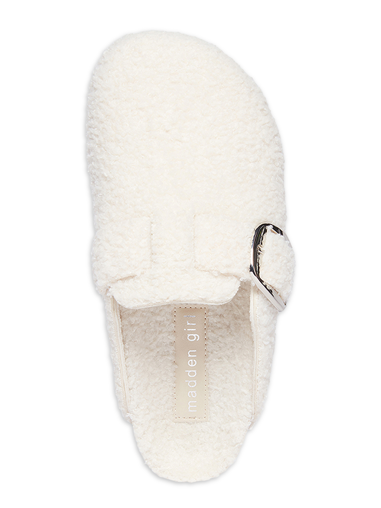 Madden Girl Women's Peony Faux Sherpa Clog - image 3 of 4