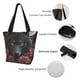 thumbnail image 4 of Disketp Rose Full Moon Black Wolf Bolsa de Hombro Casual para Mujer, Bolso Cruzado para Compras, Viajes y Uso Diario, 4 of 6
