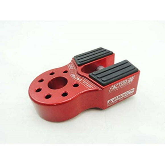Factor 55 FLATLINK Winch Shackle Mount - RED