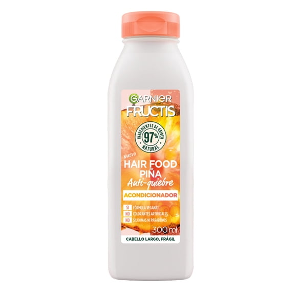 Acondicionador Garnier Fructis Hairfood Piña para cabello largo y frágil