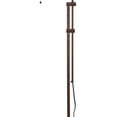 thumbnail image 3 of Metal Rectangular Floor Lamp with Adjustable Pole, Bronze- Saltoro Sherpi, 3 of 5