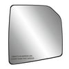 80307 - Fit System Passenger Side Non-heated Mirror Glass w/ backing plate, Ford F150 15-18, single lens, w/ o tow pkg, w/ o spot mirror, w/ o auto dimming, w/ o blind spot detection system