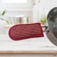 thumbnail image 3 of Cast Iron Skillet Handle Covers,Pot Handle Covers Heat Resistant,Pot Holders for Kitchen Heat Resistant,Machine Washable Handle Mitts 2 PCS(Striped), 3 of 5