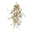 thumbnail image 2 of 50Cm Paper Flower Easter Egg Long Vine Handmade Door Hanging Decoration, Simulation Desktop Wall Hanging For Home Decor, Spring & Easter Festival Decoration, 2 of 7