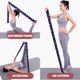 thumbnail image 2 of Bandas elásticas de resistencia XCF para ejercicios latinos pilates yoga estiramientos entrenamiento de fitness y baile morado oscuro, 2 of 4