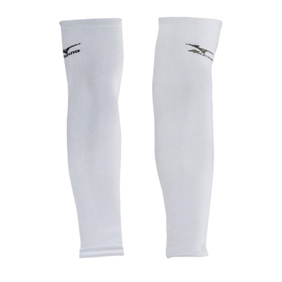 Manguitos Mizuno White Polyester OSFM