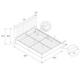thumbnail image 3 of Novogratz Brittany Upholstered Bed, 3 of 8