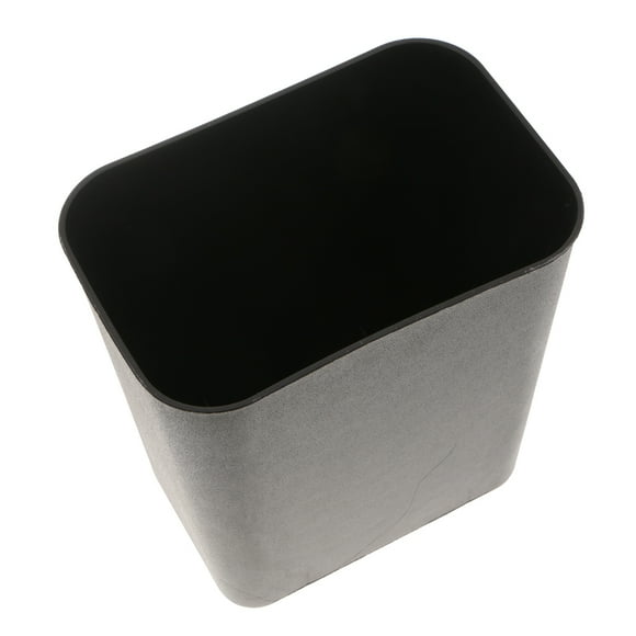 Bote de basura cuadrado de Plástico 8L Sunnimix negro para Baño Cocina Papel