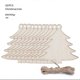 thumbnail image 3 of Rodajas de madera, adornos de madera para hacer tú mismo, colgante de madera sin terminar con cordel para el Día de San Valentín, bodas, Día de Acción de Gracias, Navidad., 3 of 5