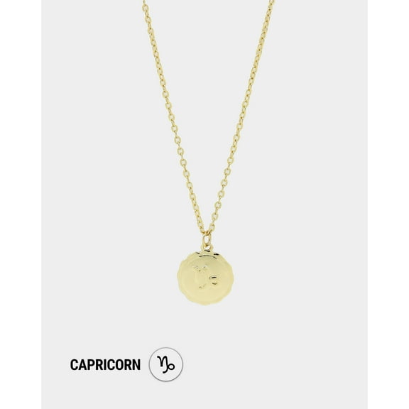 Women's Petit Capricorn Zodiac Necklace