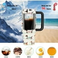thumbnail image 3 of Dachshund Tumbler 30 Oz Gifts For Women with Handle and Lid Straws Dog Stainless Steel Cup Insulated Travel Coffee Mug Home Office, 3 of 6