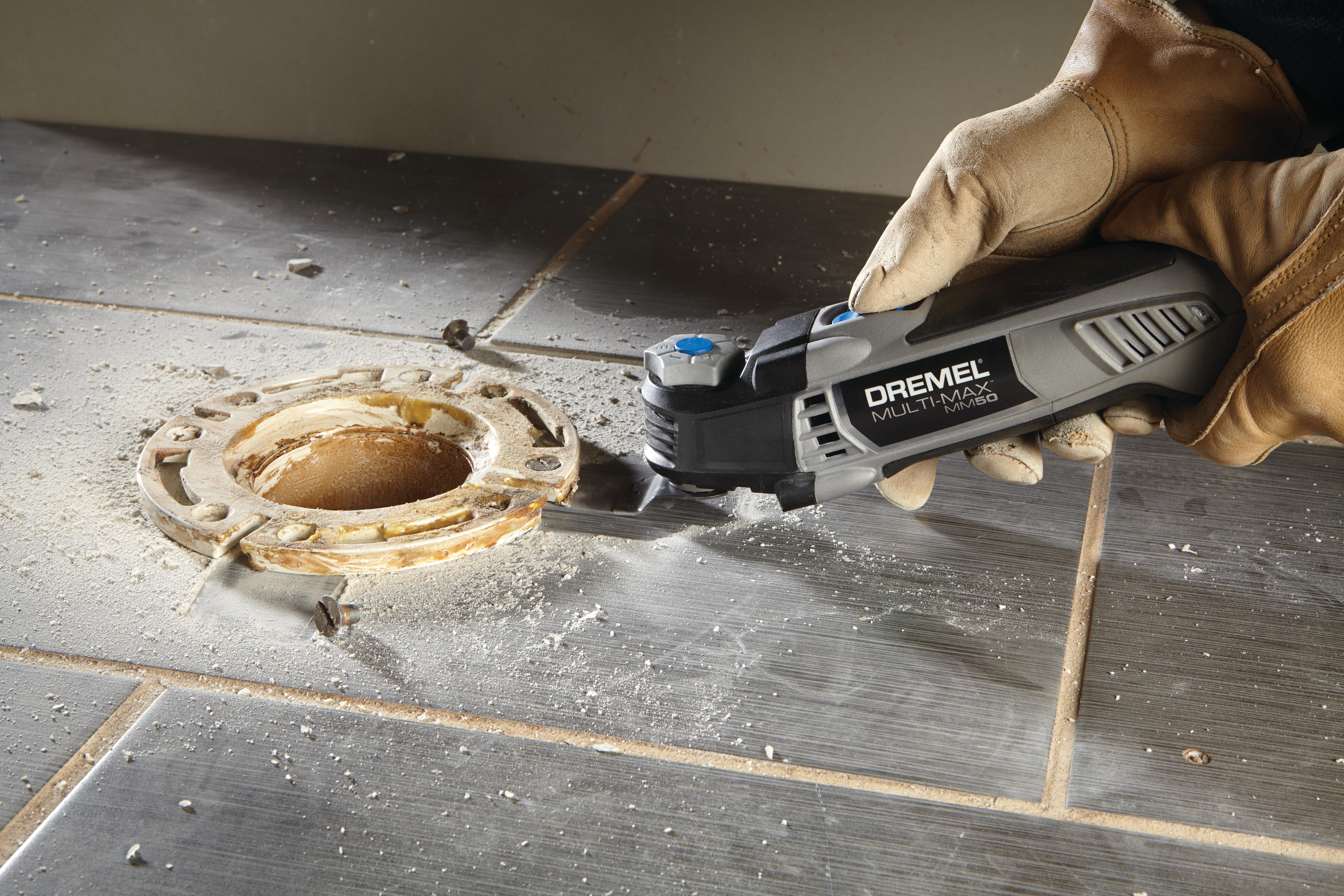 Dremel MM482 Universal Quick Fit Bi- Metal Wood & Metal Flush Cut Oscillating Blade