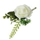 thumbnail image 1 of Boutonniere Ojales Novio Boda Flores Fiesta Graduación Traje Decoración - 2 Cantidad blanca(1), 1 of 9