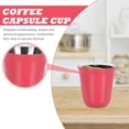 thumbnail image 3 of FUTUREORYY 1Pc Espresso Metal Cup Insulated Cup Simple Design for School Use, 3 of 5
