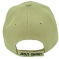thumbnail image 2 of Jesus Heavenly Devoted Son Christ Khaki Adjustable Hat Cap Religious Harley, 2 of 2